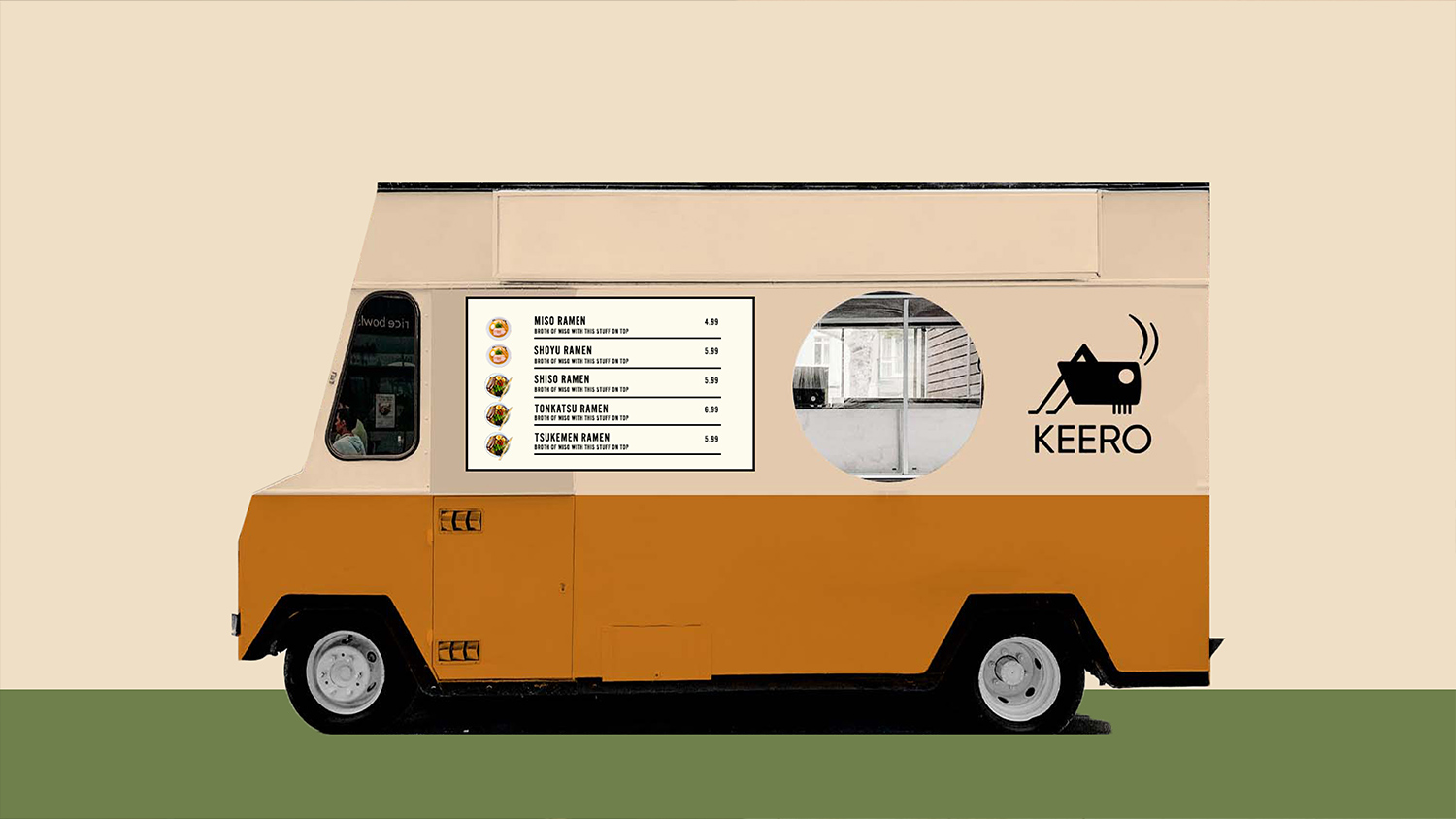 KEERO Cricket Noodles food truck